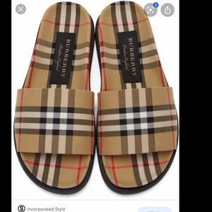 Burberry | Shoes | Newburberry Ashmore Slippers | Poshmark
